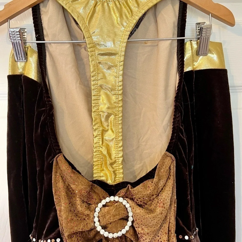 Pumpers Dance Competition Solo Costume Tap Jazz Musical Theater Custom Velvet